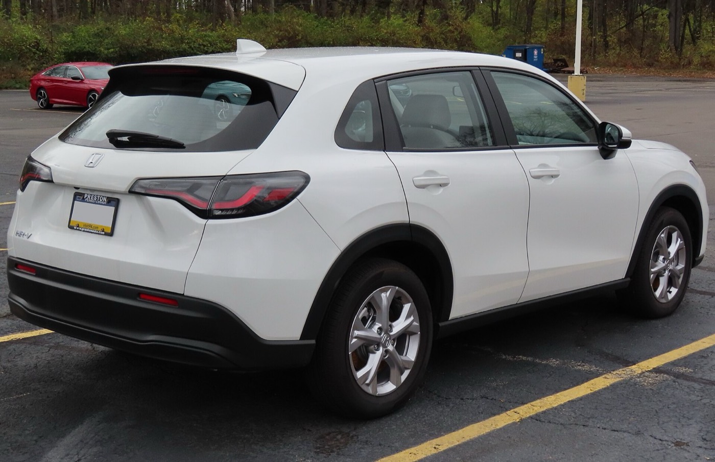 Honda HR-V, vista 3/4 trasero