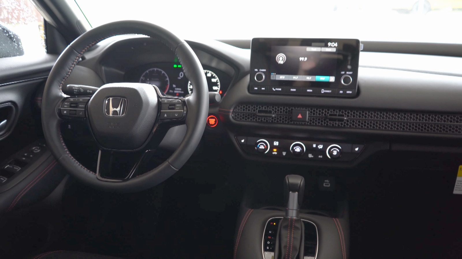 Honda HR-V, vista interior