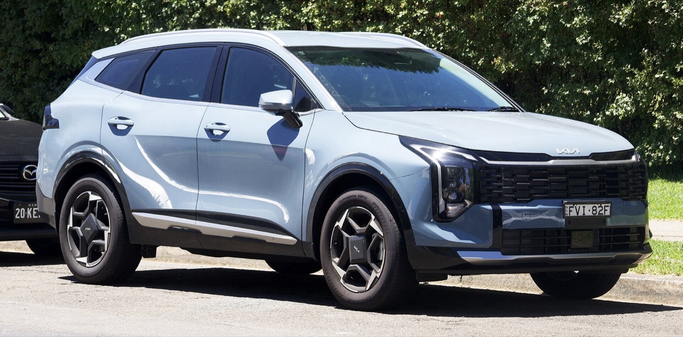 Kia Sportage, vista 3/4 frontal