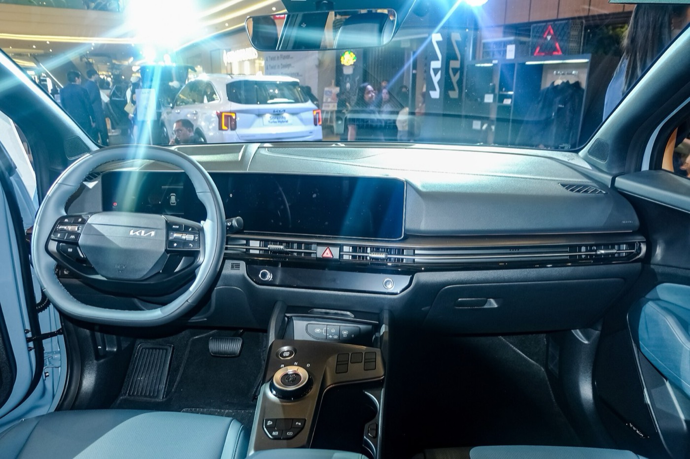 Kia Sportage, vista interior