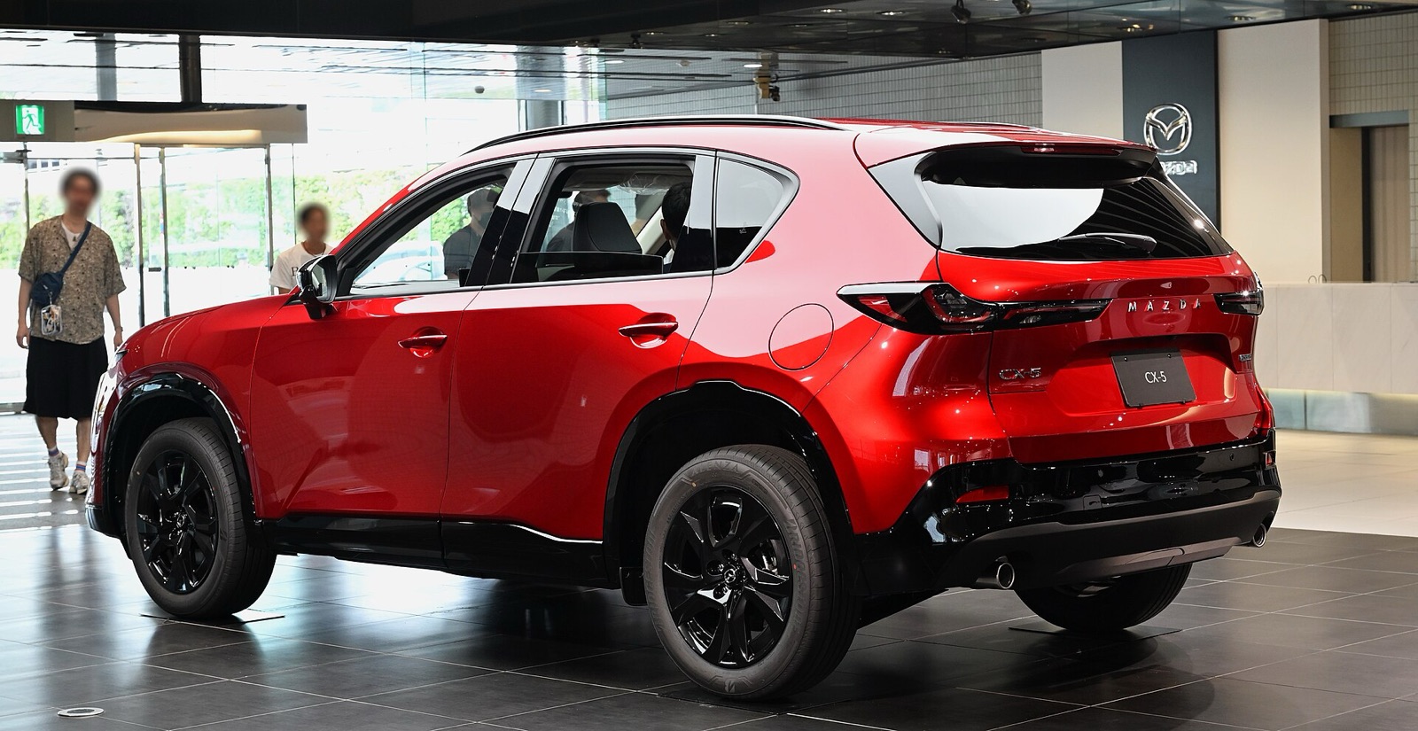 Mazda CX-5, vista 3/4 trasero