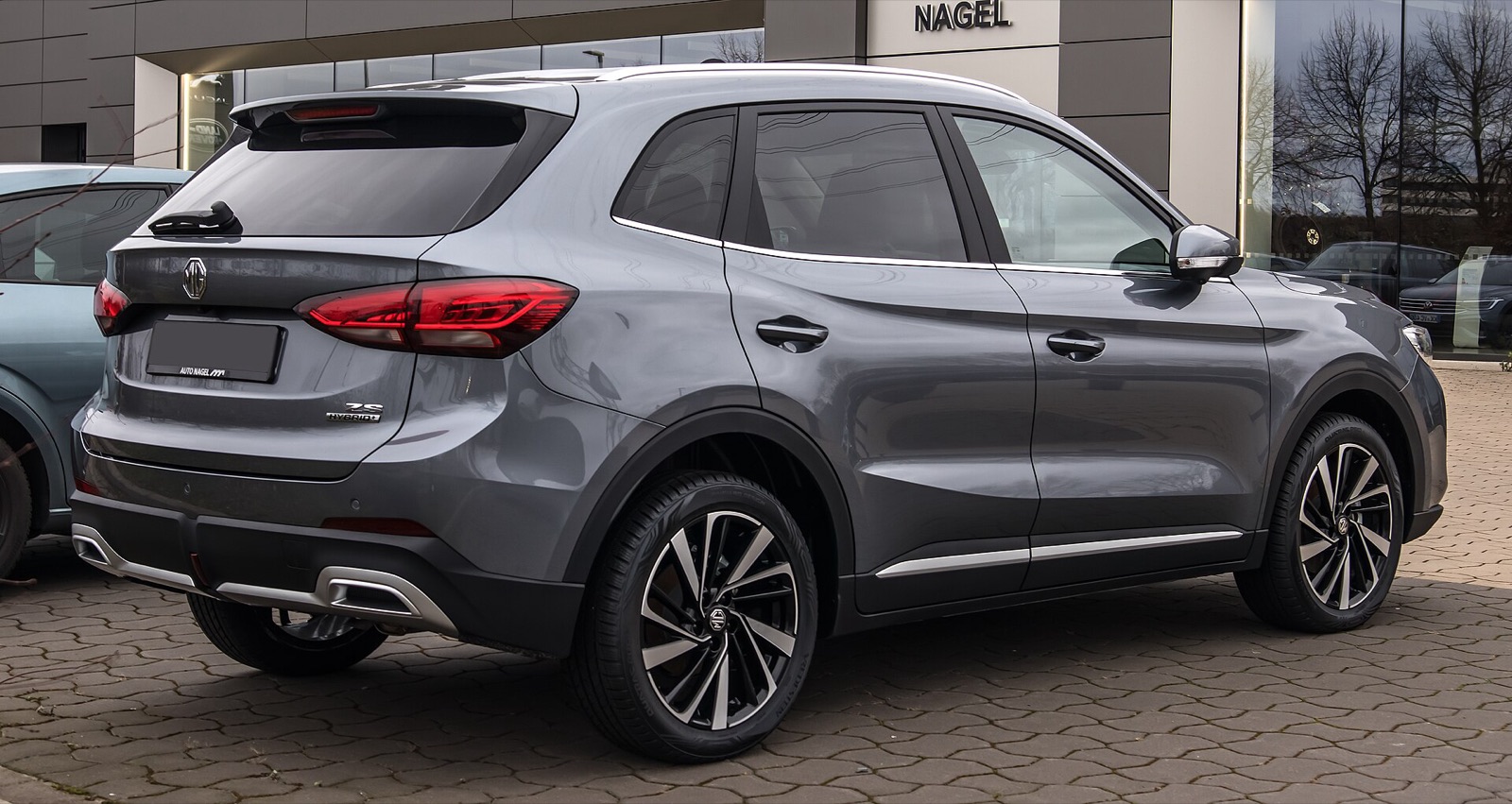 MG ZS, vista 3/4 trasero