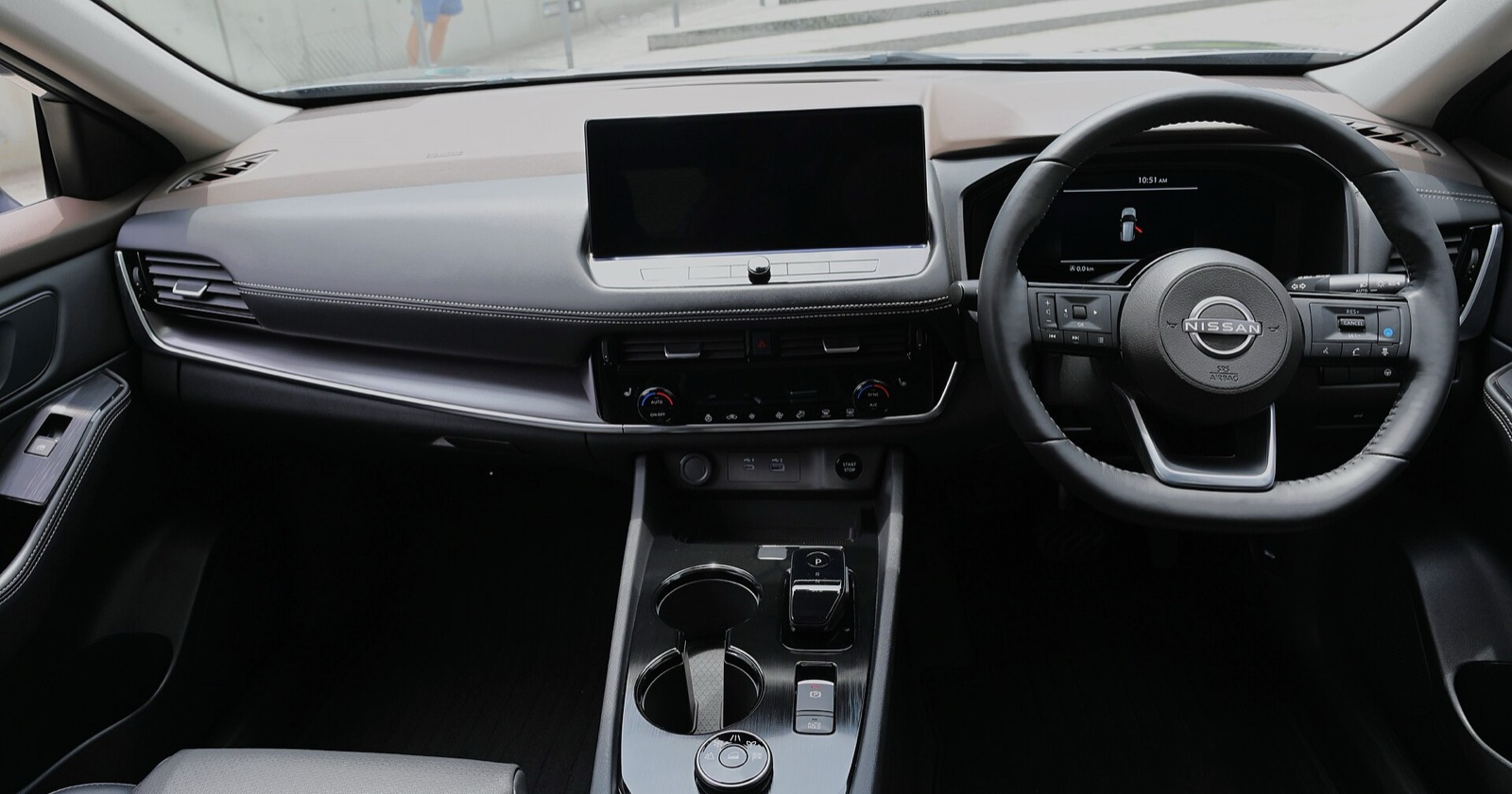 Nissan X-Trail, vista interior