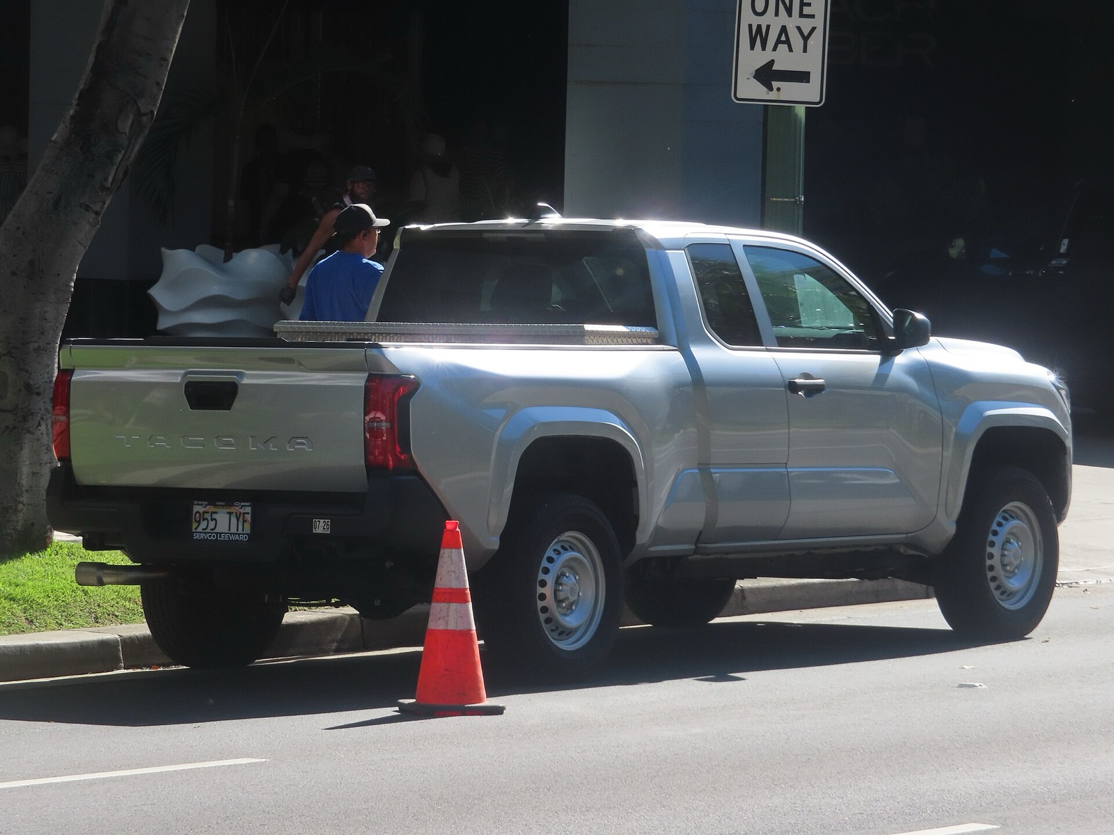 Toyota Tacoma, vista 3/4 trasero
